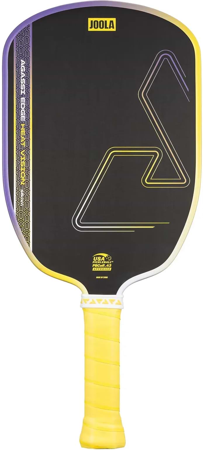 Ракетка для піклболу Joola Agassi Heat Vision 16 Flash Yellow (600388)